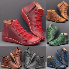 ankle boots, Plus Size, Leather Boots, Medieval