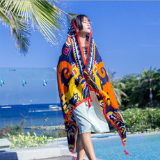 Outdoor, Towels, Ethnic Style, Breathable