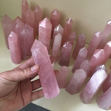 pink, Stone, quartz, Natural