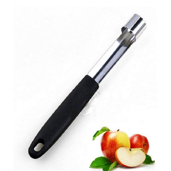 1pc Stainless Steel Easy Twist Core Seed Remover Fruit Apple Corer Pitter Seeder Kitchen Tool Apple Corer Pitter Pear Bell Seed Remover Pepper Twist Fruit Core Remove Pit Kitchen Tool Gadget Stoner