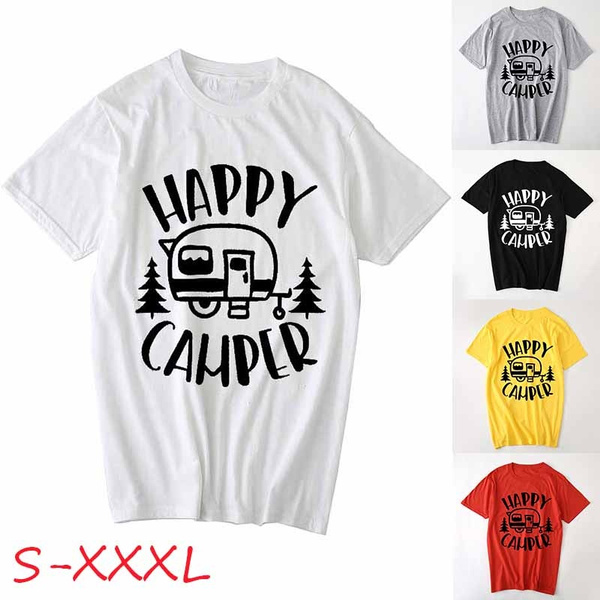 Shirt Camper Gift Cotton Casual T Shirt 