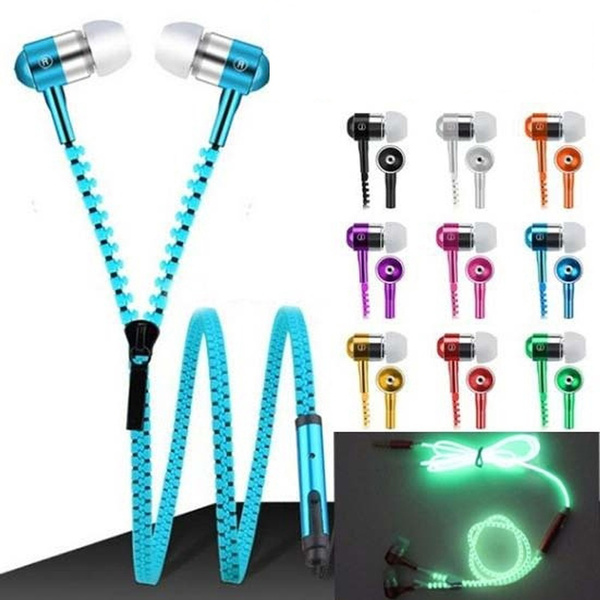 zipper earphones