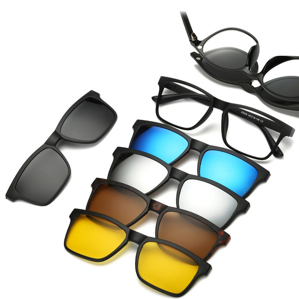 3016 bag Magnet Clip Magnetic Clip on Sunglasses Men Clips Prescription Myopia night vision | Wish