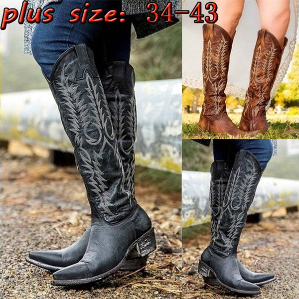 tall boots plus size