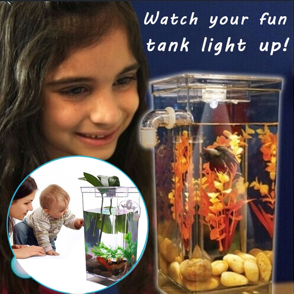 My Fun Fish Automatic Water Change Fish Tank Mini Electronic Fish Tank