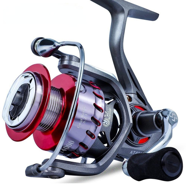 Sougayilang Fishing reels Light Weight Spinning Reel Carbon Fiber Drag 9+1  BB Ultra Smooth All Aluminum Inshore Reel for Saltwater or Freshwater