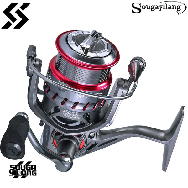 Fishing reels Light Weight Spinning Reel Carbon Fiber Drag 9+1 BB Ultra  Smooth All Aluminum Inshore Reel for Saltwater or Freshwater