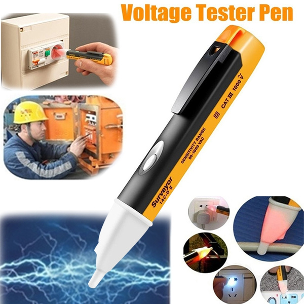 Voltage Tester Pen Electric Power Volt Alert Detector 1AC-D Non Contact Sensor 