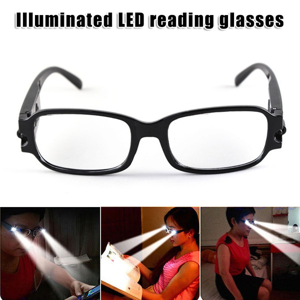 led light up reading glasses