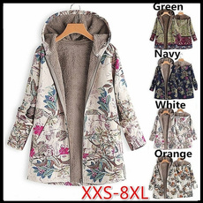 Casual Jackets, Fashion, Floral print, Sleeve