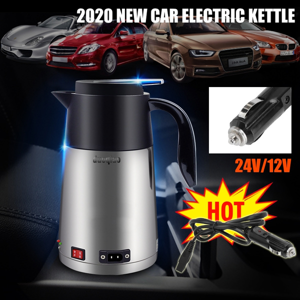 Car Electric Kettle,Upgrade 1.3L Large Capacity Car Electric Water