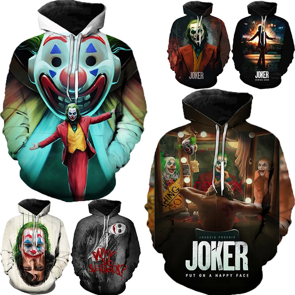 Joker best sale hoodie 2019