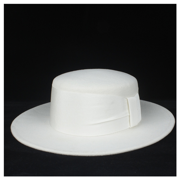 Large cheap white hat