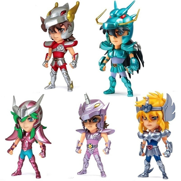 saint seiya mini figure set