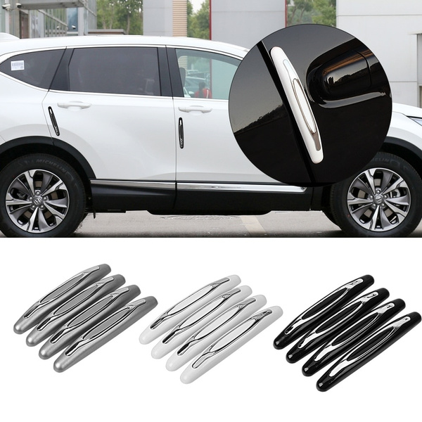 4 Pieces pack Universal Car Anti Collision Strip Car Door Guard Protector Door Edge Trim Guard Styling Moulding Anti Scratch Sticker Car Accessories