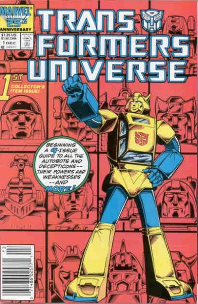 Transformers Universe 1 Newsstand Vg Marvel Comic Book Wish