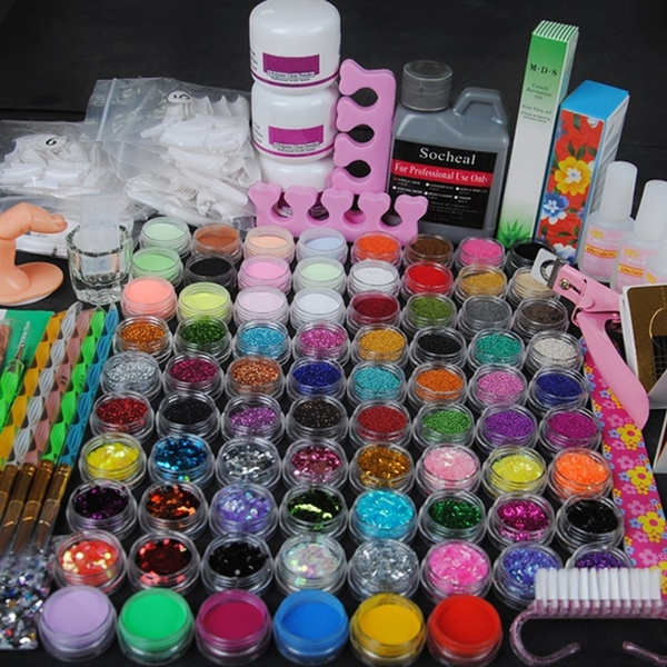 Acrylic Nail Art Set(Set A or Set B) | Wish