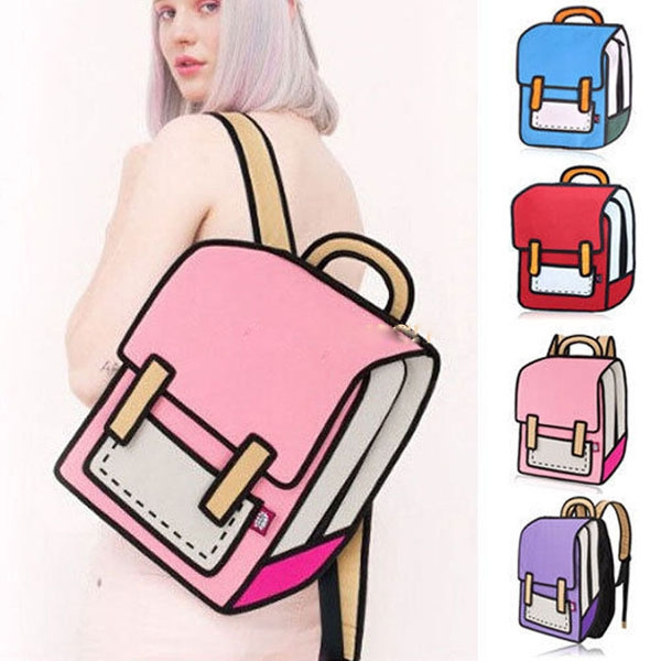 3d bookbag