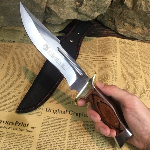  Hunting Knife - 12 Fixed Blade Hunting Knives with