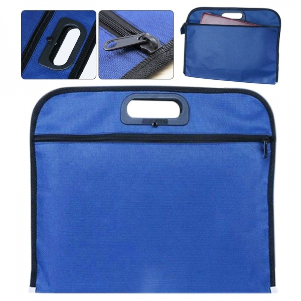 A4 File Bag Document Holder Envelope Wallet Zip Briefcase Folder Waterproof