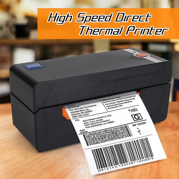 Label Printer, 4x6 Shipping Label Printer, High Speed Direct Thermal USB  Printer, Support Windows, Macos System, Commercial Grade | Wish