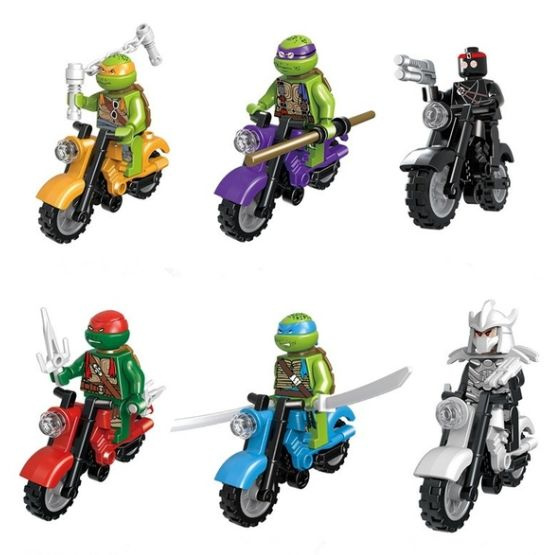 ninja turtle motorcycle toy