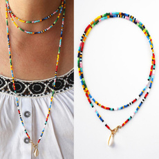 Necklace, layerednecklace, hippie, diylayering