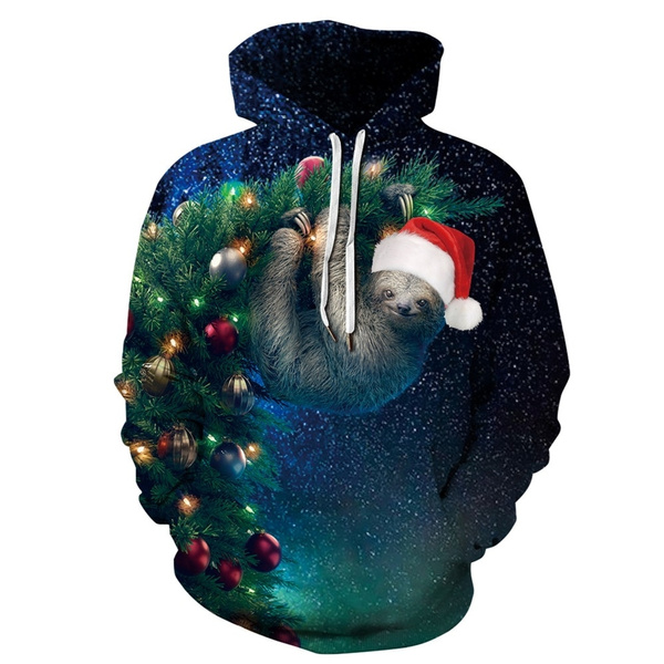 plus size christmas hoodie