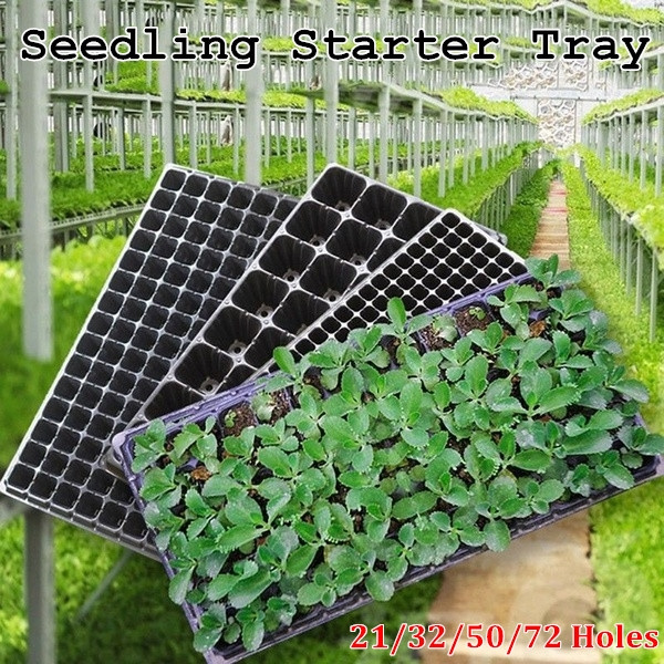 Practical Multi-Cell Seedling Starter Tray Seed Germination Plant Propagation ah 