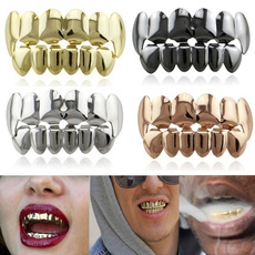 goldplated, Grill, Men, teethaccessorie