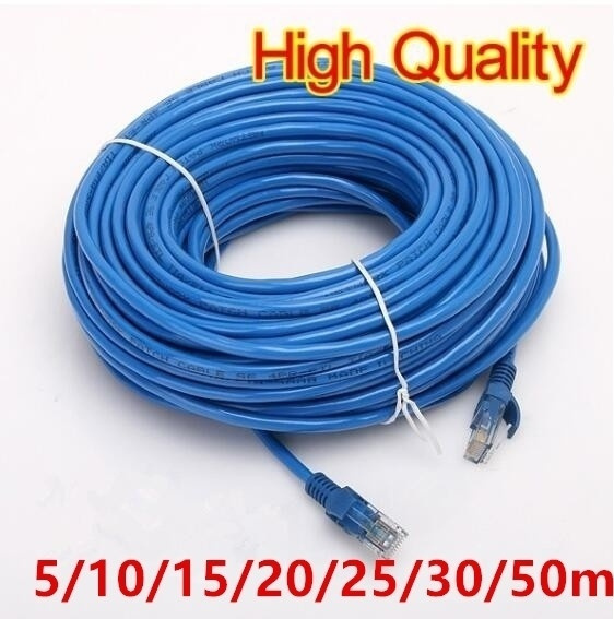 Blu 50cm RJ45 Cat5e Rete Ethernet Lan Patch Cavo - Foto 12