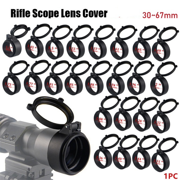 Caliber Objective Lense Lid Flip Up Cap Lens Cover Quick Spring Protection New 