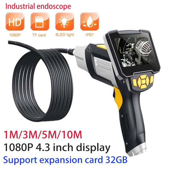 Digital Industrial Endoscope 4.3 Inch LCD Borescope Videoscope with