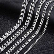 chainnecklaceformen, gold, Stainless Steel, necklaces for men
