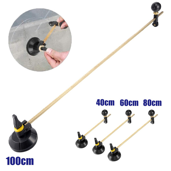 100cm Adjustable Compasses Type Glass Circle Circular Cutter with