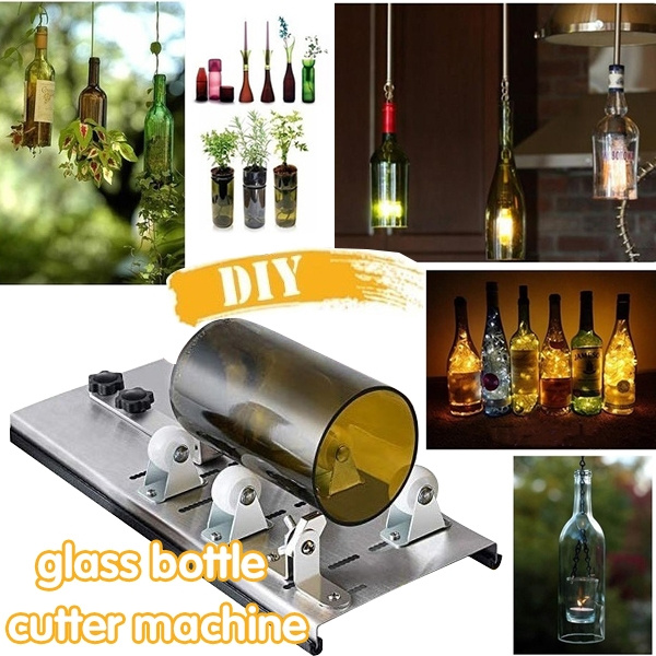 Wine Beer Glass Bottle Cutter Tool Professional Bottles Cutting Glass Bottle -cutter DIY Cuting Machine 2-11mm DIY Recycle Cutting Tool Kit