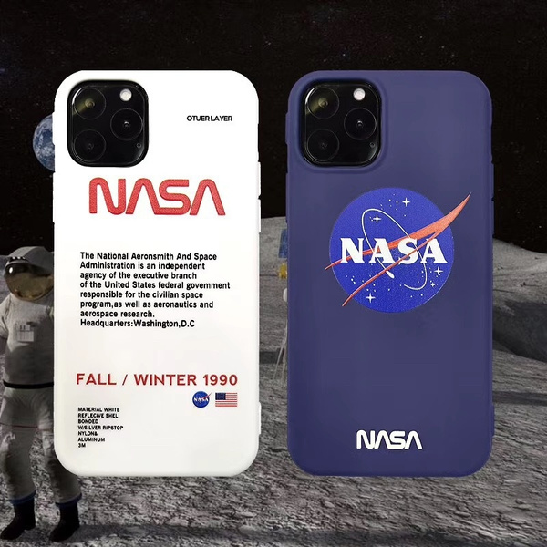 Luxury NASA Phone Case for Iphone 11 Pro Max American Astronaut