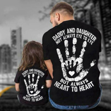 Heart, T Shirts, daddy, daughter