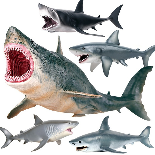 toy great white sharks