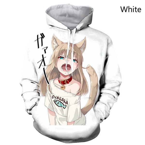 Anime girl cat girl and hoodies anime 1535830 on animeshercom
