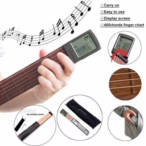 Mini Portable Guitar Practice Tool Guitar Chord Learning Tool Guitar ...