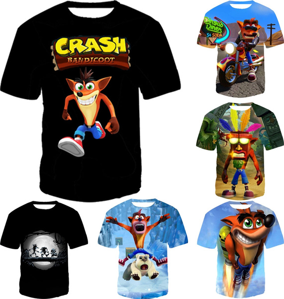 crash bandicoot shirt