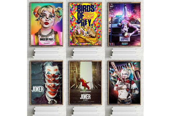 Details about   Harley Quinn And Joker 2020 Movie Poster Wall Art Decor Print High Quality