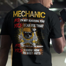 Funny, mechanicshirtsfashion, coolmechanictshirt, Shirt