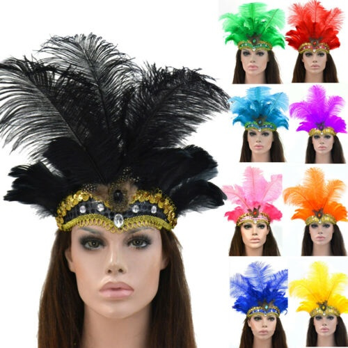 feather headband carnival