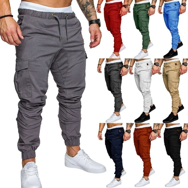 Prowow 2023 Streetwear Mens Cool Pants Pocket Loose Men Hiphop New Fashion  Joggers Pants Trousers Men Casual Fashion Pants - Cas