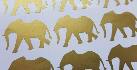 party, elephantsticker, safari, Stickers