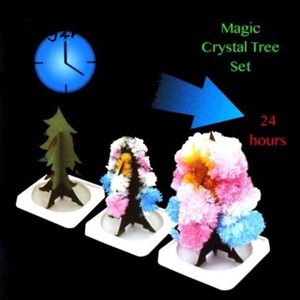 The Magic Growing Tree Crystal Grow in Hours Science Toy Xmas Gift 5cm for sale online