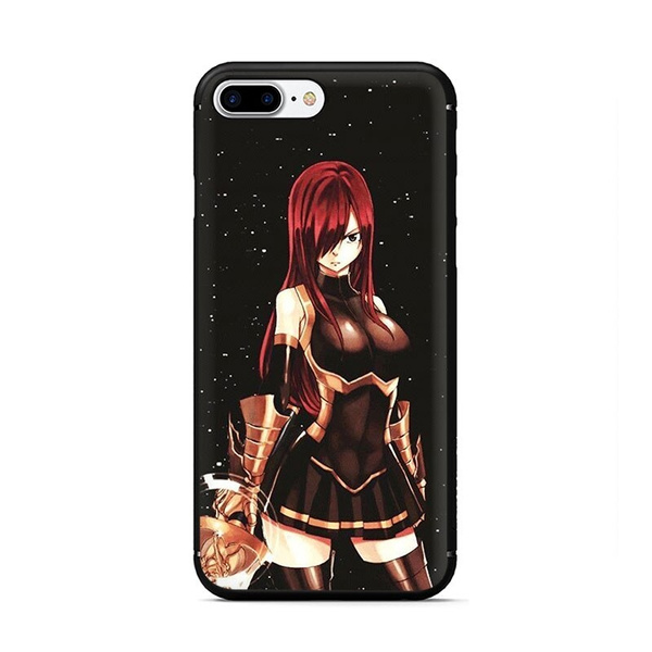 Erza Scarlet Fairy Tail cell phone case cover for iphone 5 5s SE 6 6S Plus 7 plus 8 plus X Xr Xs max 11 pro max Samsung galaxy S4 S5 S6 S7 edge S8 S9