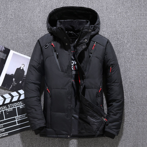 Men's Waterproof Ski Jacket Warm Winter Snow Coat Mountain Windbreaker  Hooded Raincoat Winter Warmed Down CoaT